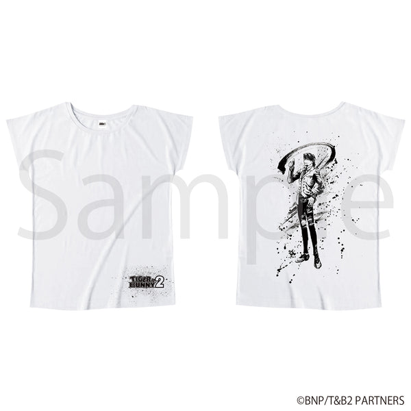 『TIGER & BUNNY 2』Tシャツ 墨絵 鏑木・T・虎徹(フリーサイズ)